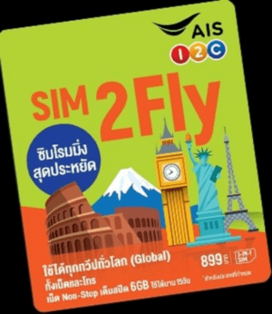 AIS Sim2fly für 126 Länder