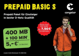 Congstar Prepaid Basic S
