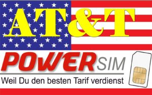 USA Kanada Mexiko SIM-Karte oder eSIM AT&T 12 GB - 50 GB Datenvolumen