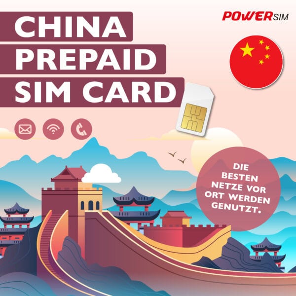 China, Hong Kong und Macao Reise Sim Karte kein VPN nötig / 10 GB für 20 Tage
