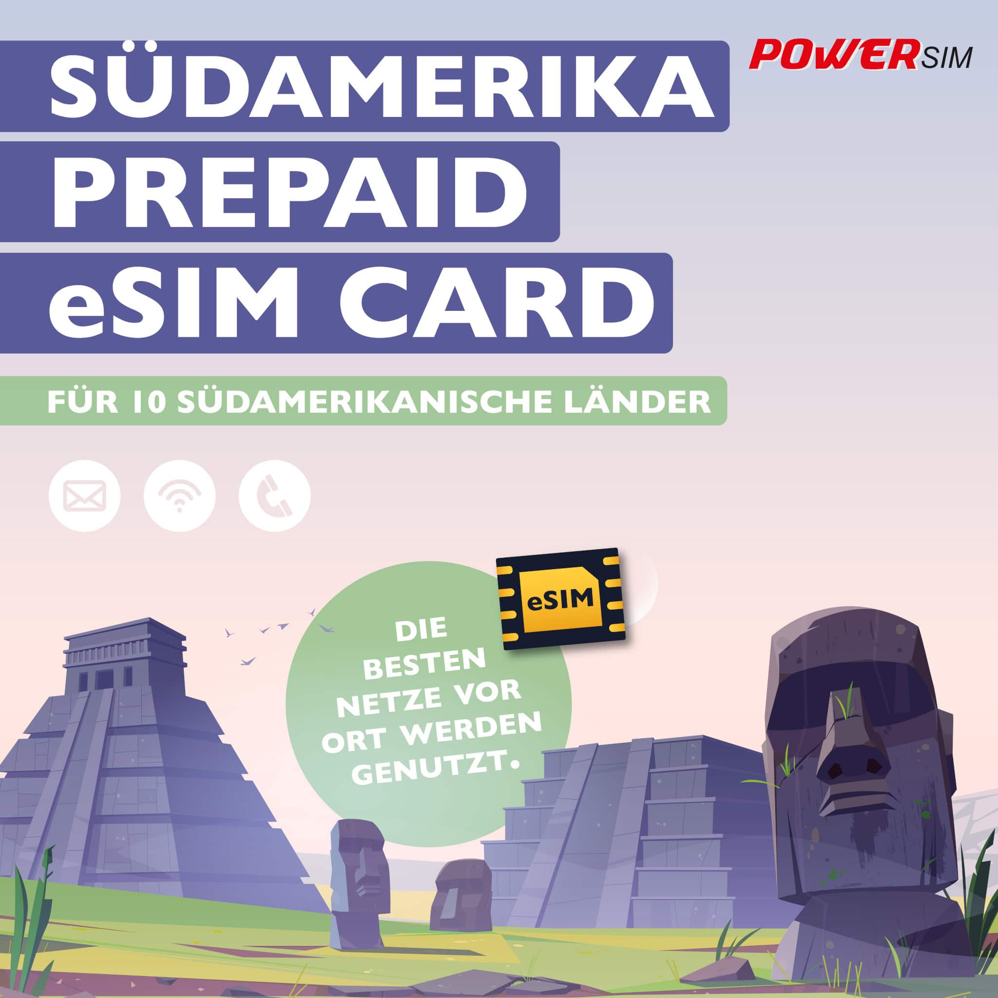 Südamerika eSIM