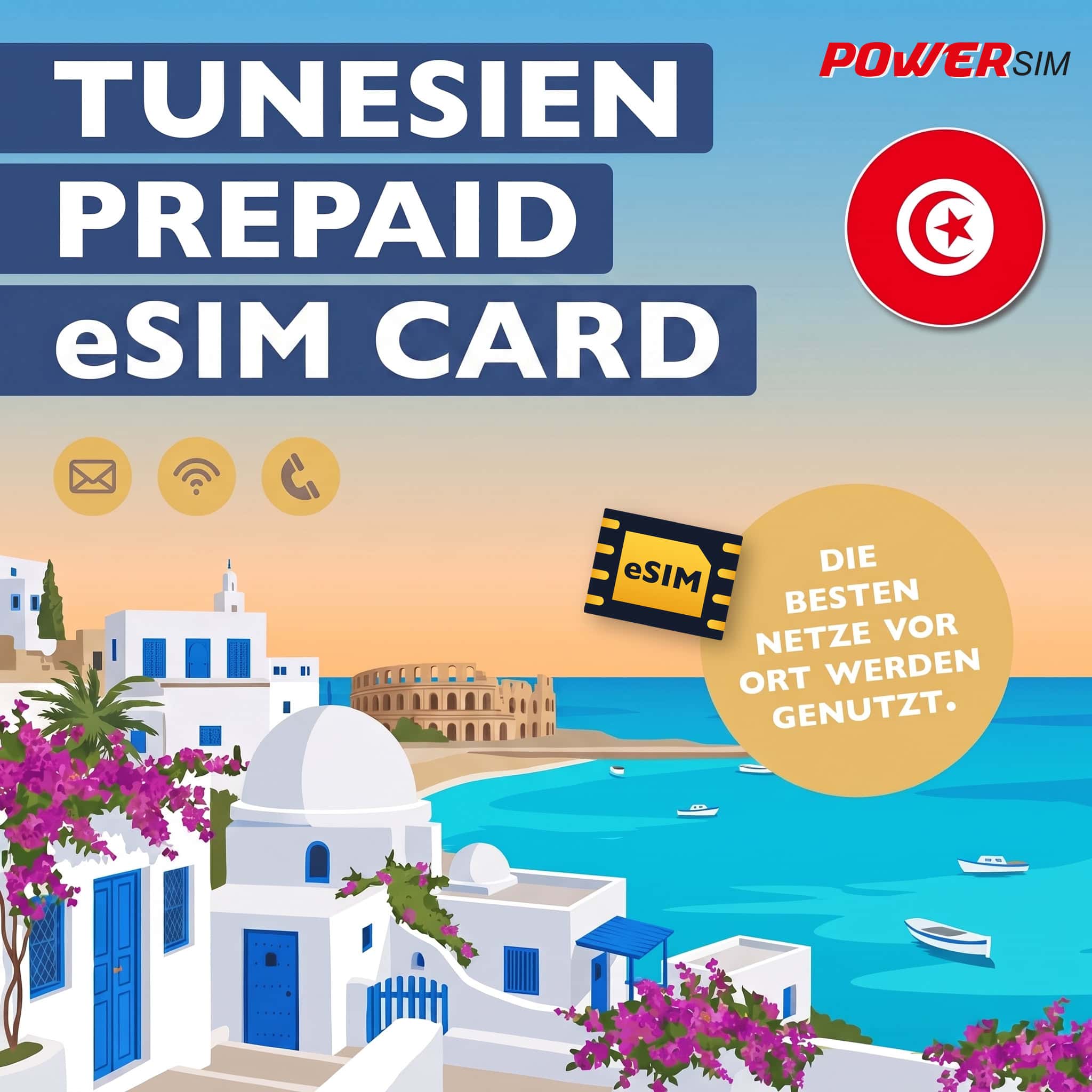 Tunesien eSIM