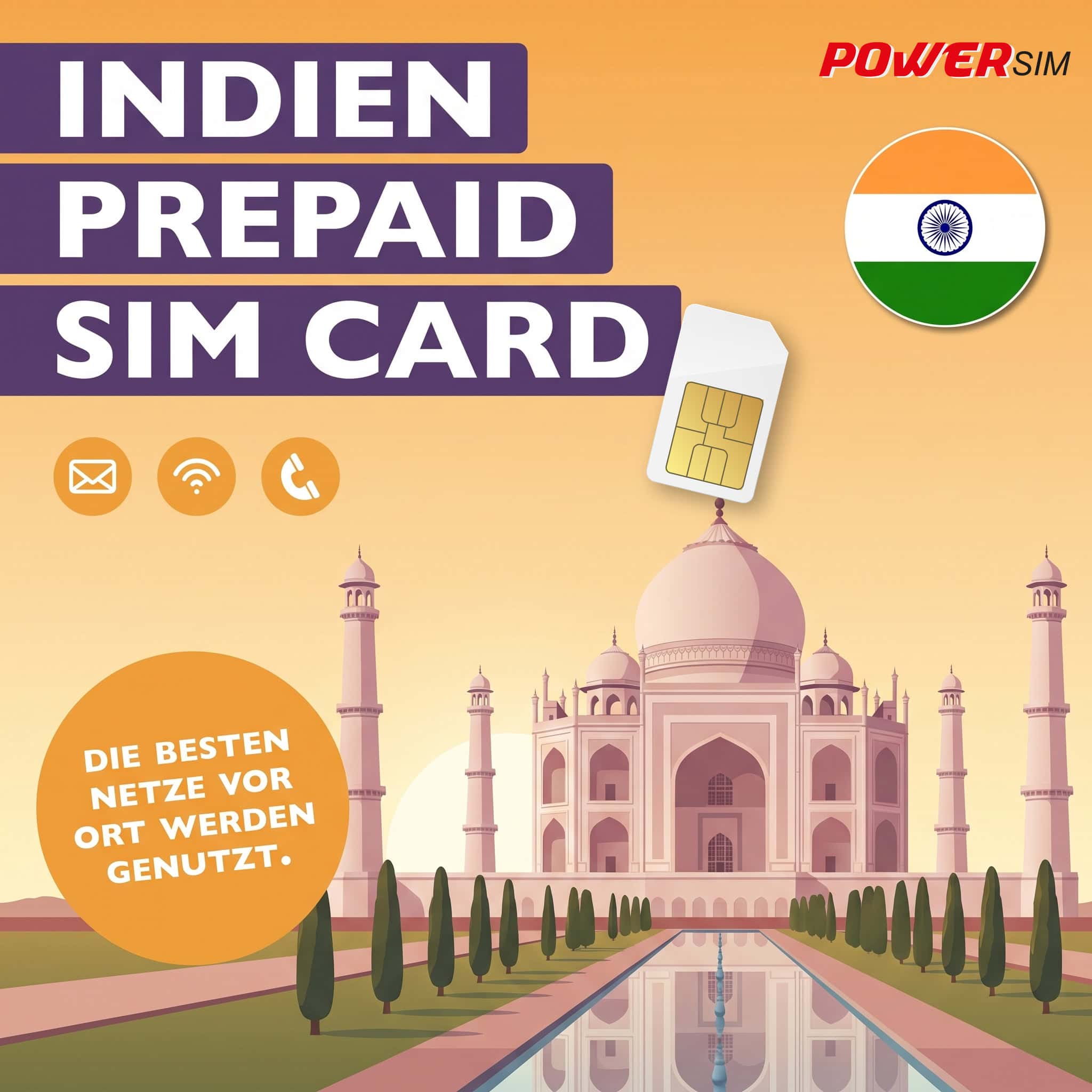 Indien SIM-Karte